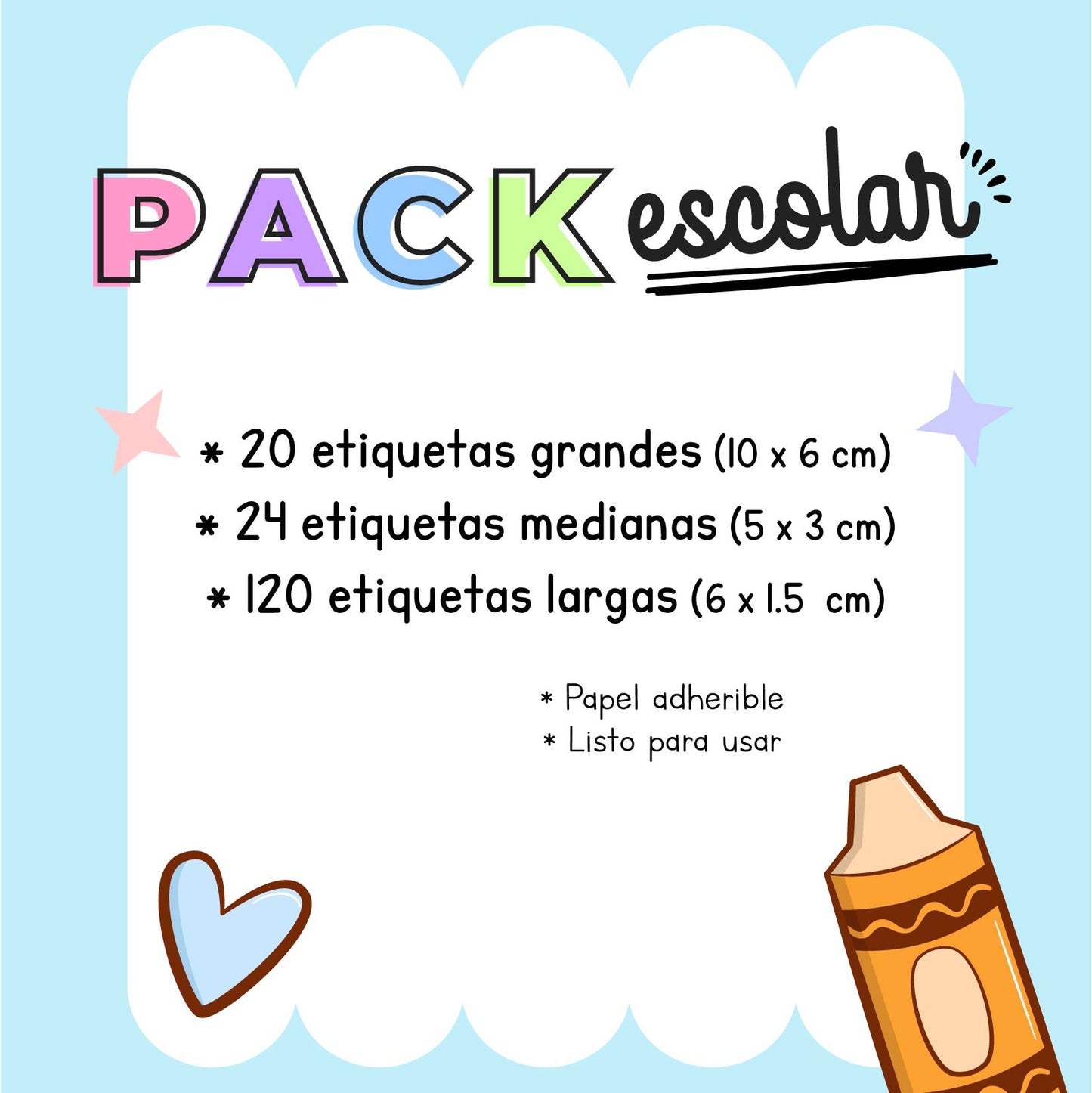 Pack Escolar
